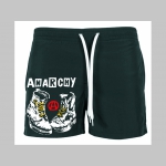 Anarchy - plavky s mot&iacute;vom - plavkov&eacute; p&aacute;nske kraťasy s pohodlnou gumou v p&aacute;se a &scaron;n&uacute;rkou na dotiahnutie vhodn&eacute; aj ako klasick&eacute; kraťasy na voľn&yacute; čas